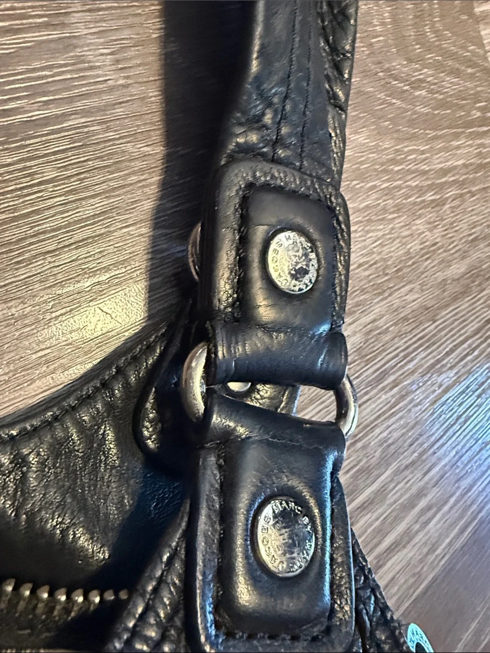 Marc By Marc Jacobs Classic Black Leather Shoulder Bag